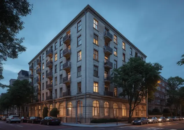 Existing housing society building before redevelopment in Mumbai